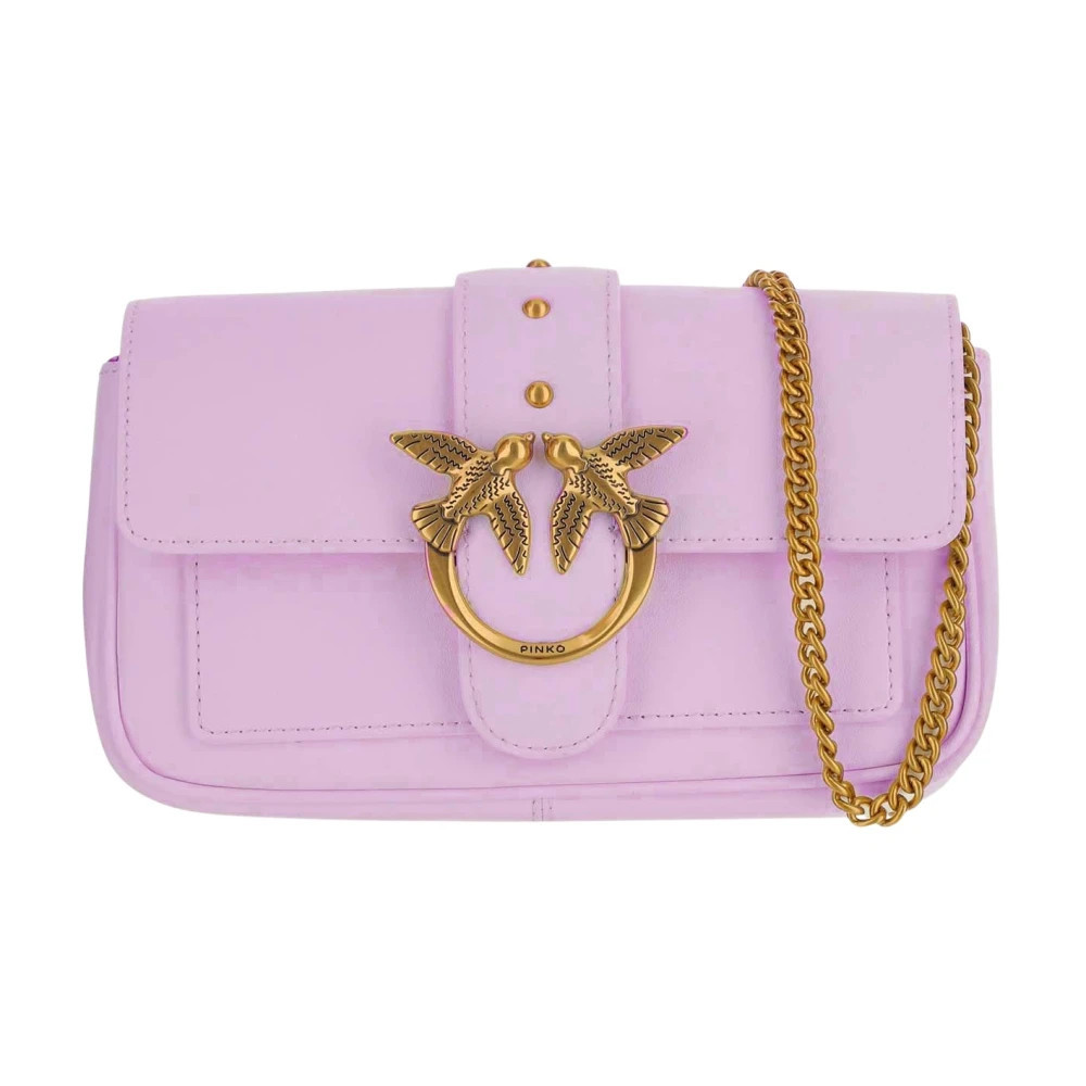 Love ONE Pocket BAG - female - PINKO - Shoulder Bags - Pink - ONE SIZE - Bags | Miinto UK Ltd