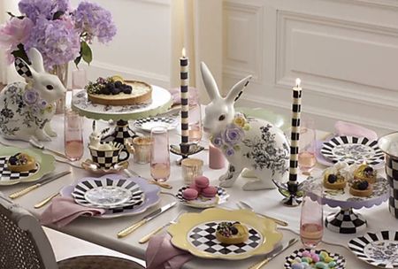 MacKenzie-Childs partners with QVC for a characterful and playful collection for your Easter Tablescape. Stay tuned with us for an exclusive new color way on March 6th. #tabletop

#LTKhome #LTKparties #LTKSeasonal