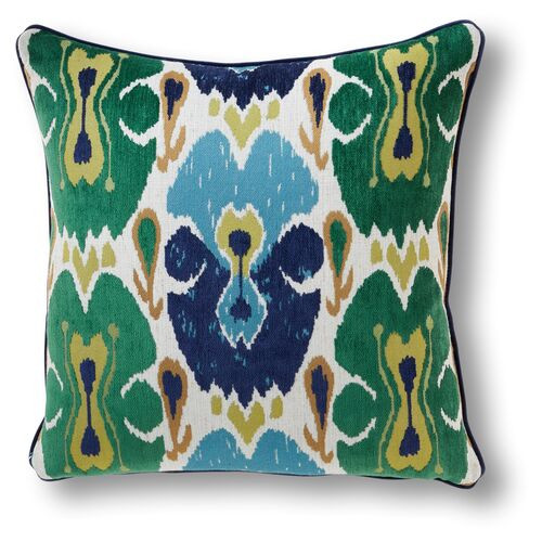 Gerber 22x22 Pillow, Green/Multi | One Kings Lane