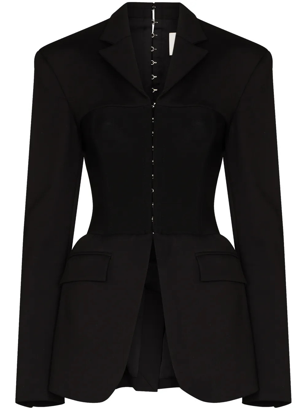 Dion Lee Fitted corset-style Blazer - Farfetch | Farfetch Global