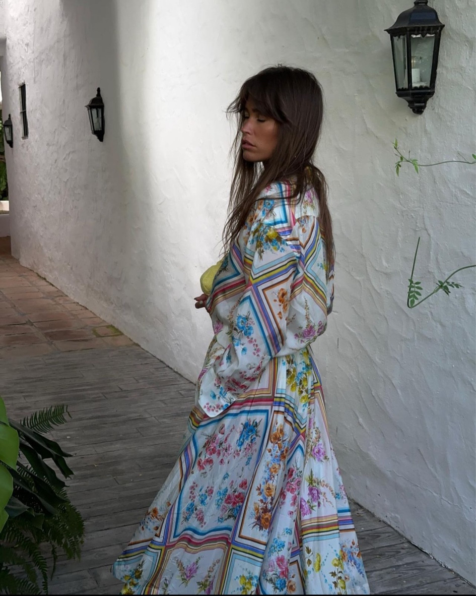 Ensemble Zimmermann d’été 

jupe fluide plissée multicolore, chemise ample multicolore, ensemble assorti coloré #matchingset

#LTKSeasonal #LTKstyletip #LTKFind