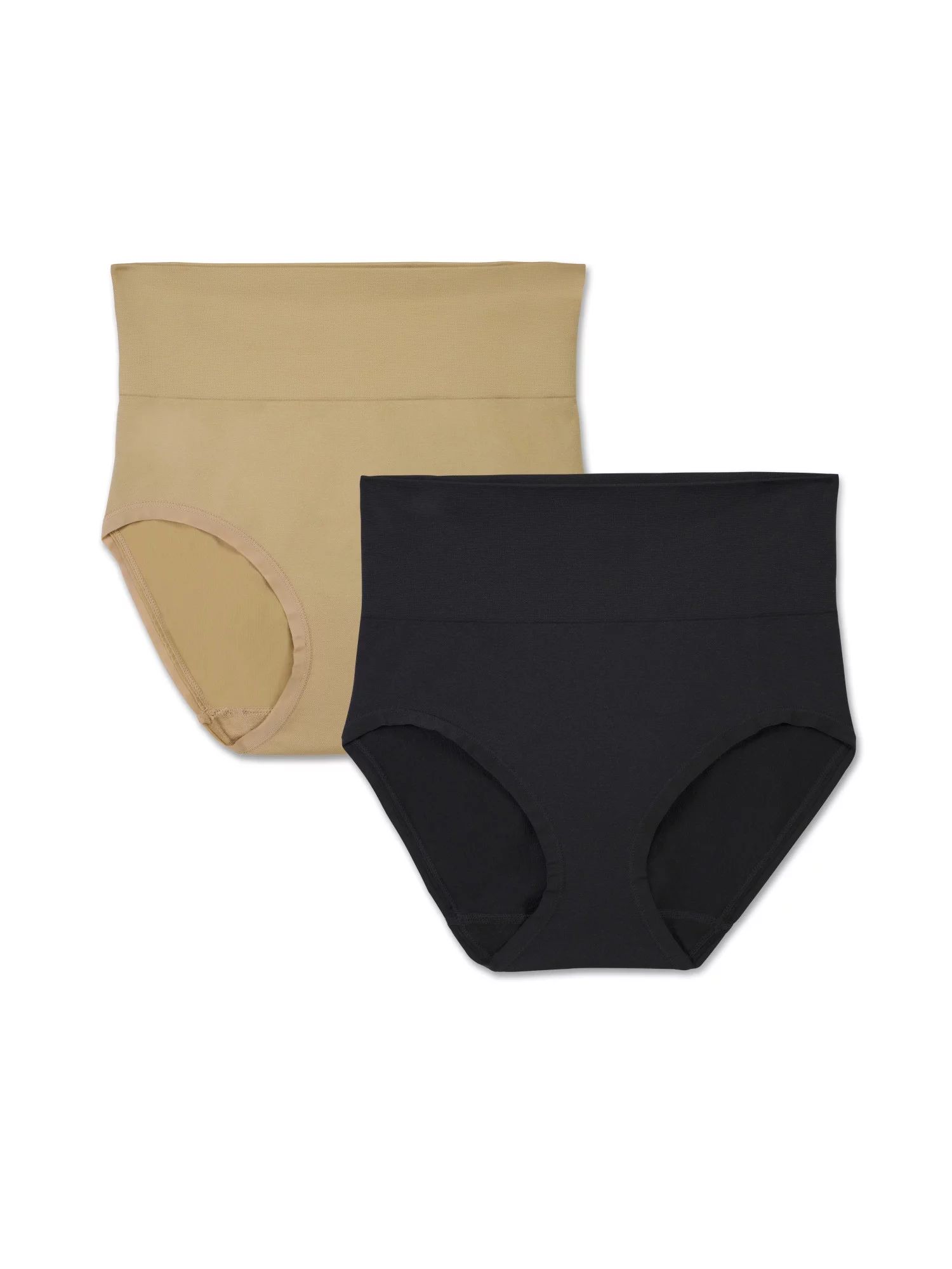 Radiant by Vanity Fair Women’s 2-Pack Seamless Smoothing Brief Panty, Style 3413274 | Walmart (US)