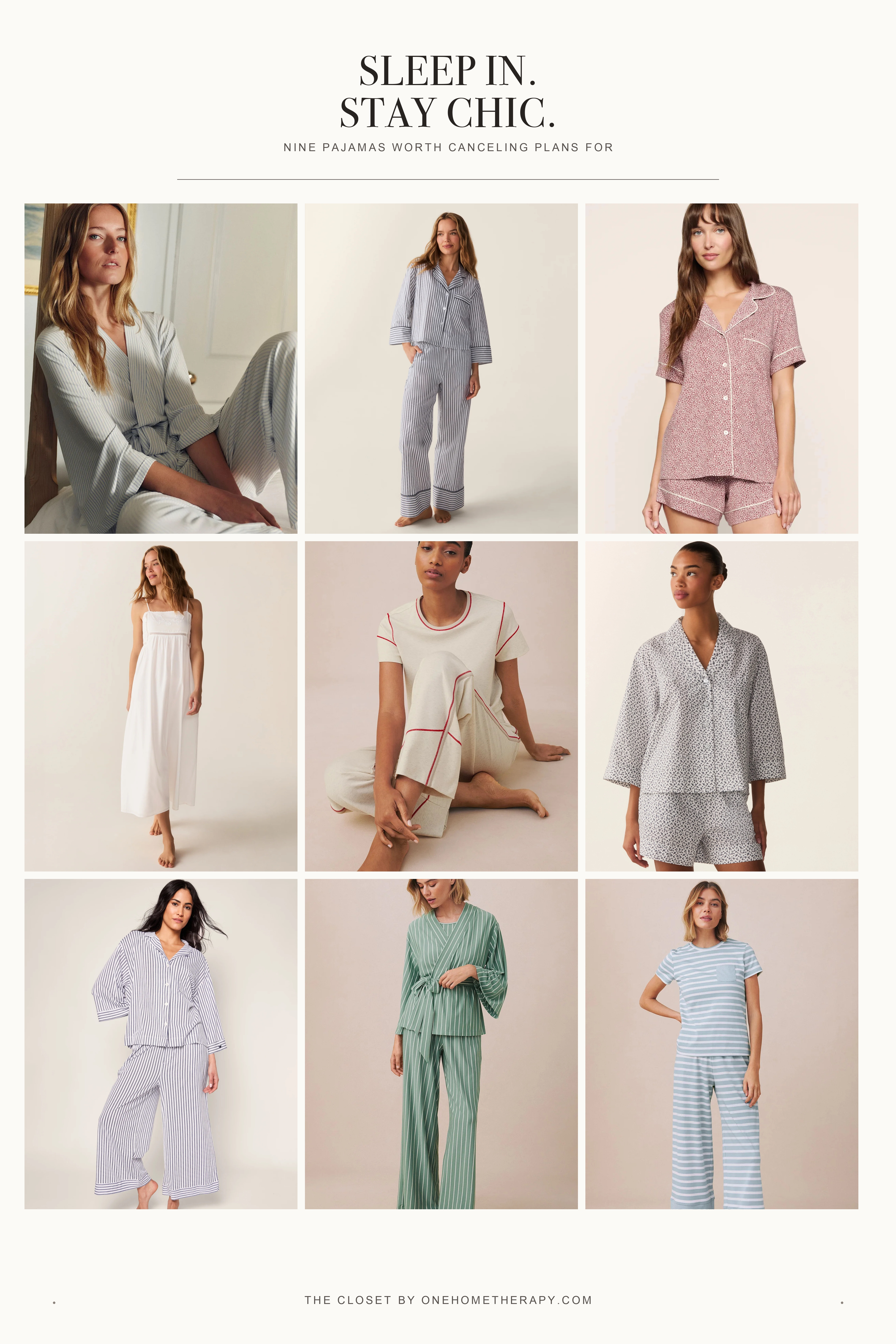 Cancel the plans. Keep the pajamas.
9 impossibly chic
sets for sleeping in, lounging around & looking suspiciously put together.
#LTKStyle #LTKFinds #LTKFashion
#Pajamas #ChicPajamas #Sleepwear #Loungewear
#CozyStyle #StayInStyle #FallStyle #FallFashion #ClosetFinds

#LTKmorningroutine #LTKdayinmylife #LTKHome