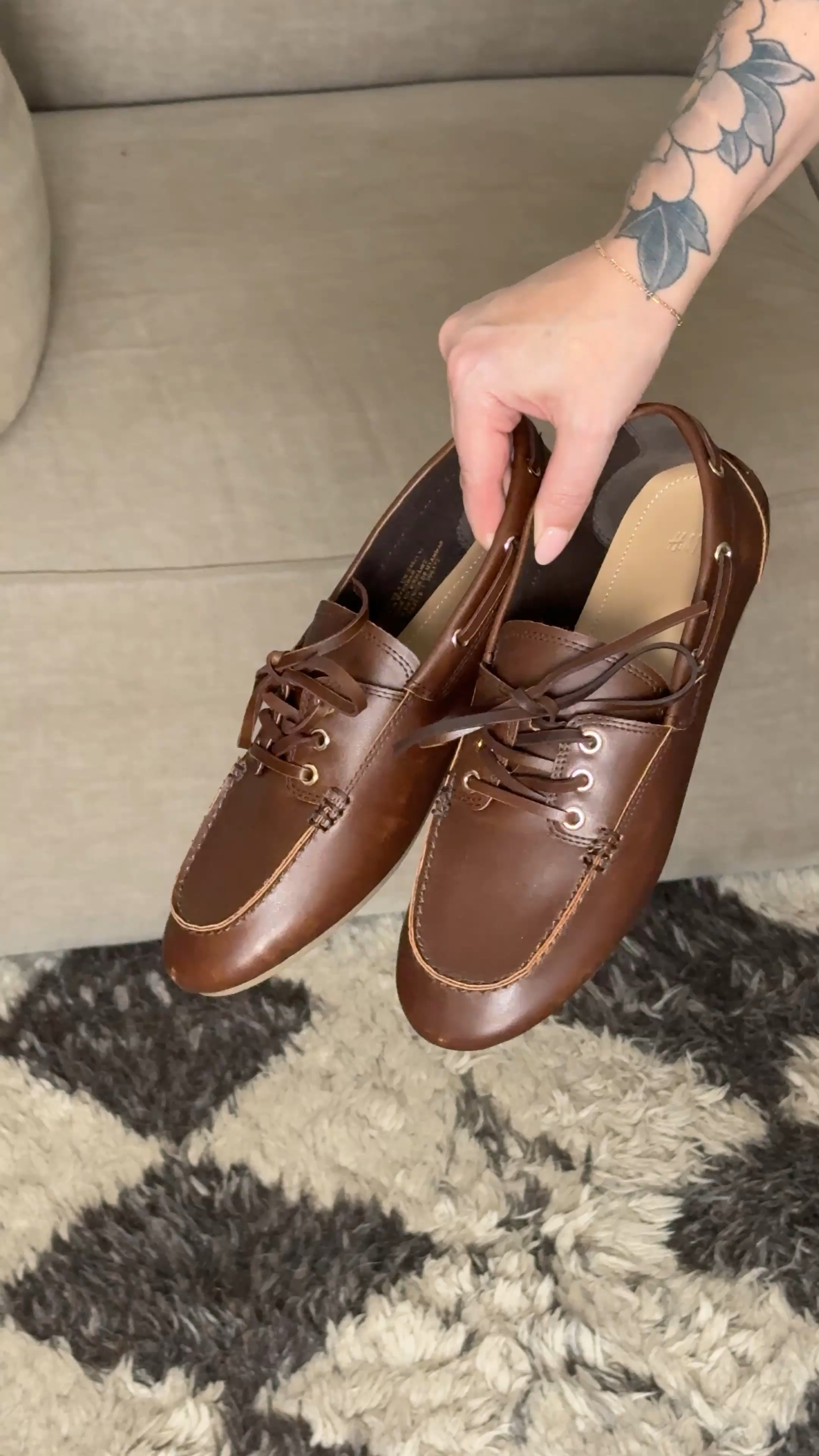 A great miu miu boat shoes alternatives dupe and how I styled them today  

#LTKshoes #LTKmidsize #LTKuk