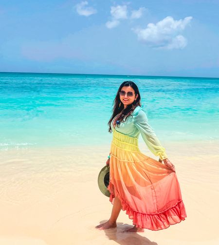 Chasing Rainbow🌈

Beachwear, ootd, Summer outfits, rainbow dress, dress ideas, outfit inspo, outfit inspiration, beach vibes, cruise outfits, outfitofthefday

#LTKHoliday #LTKtravel #LTKunder100