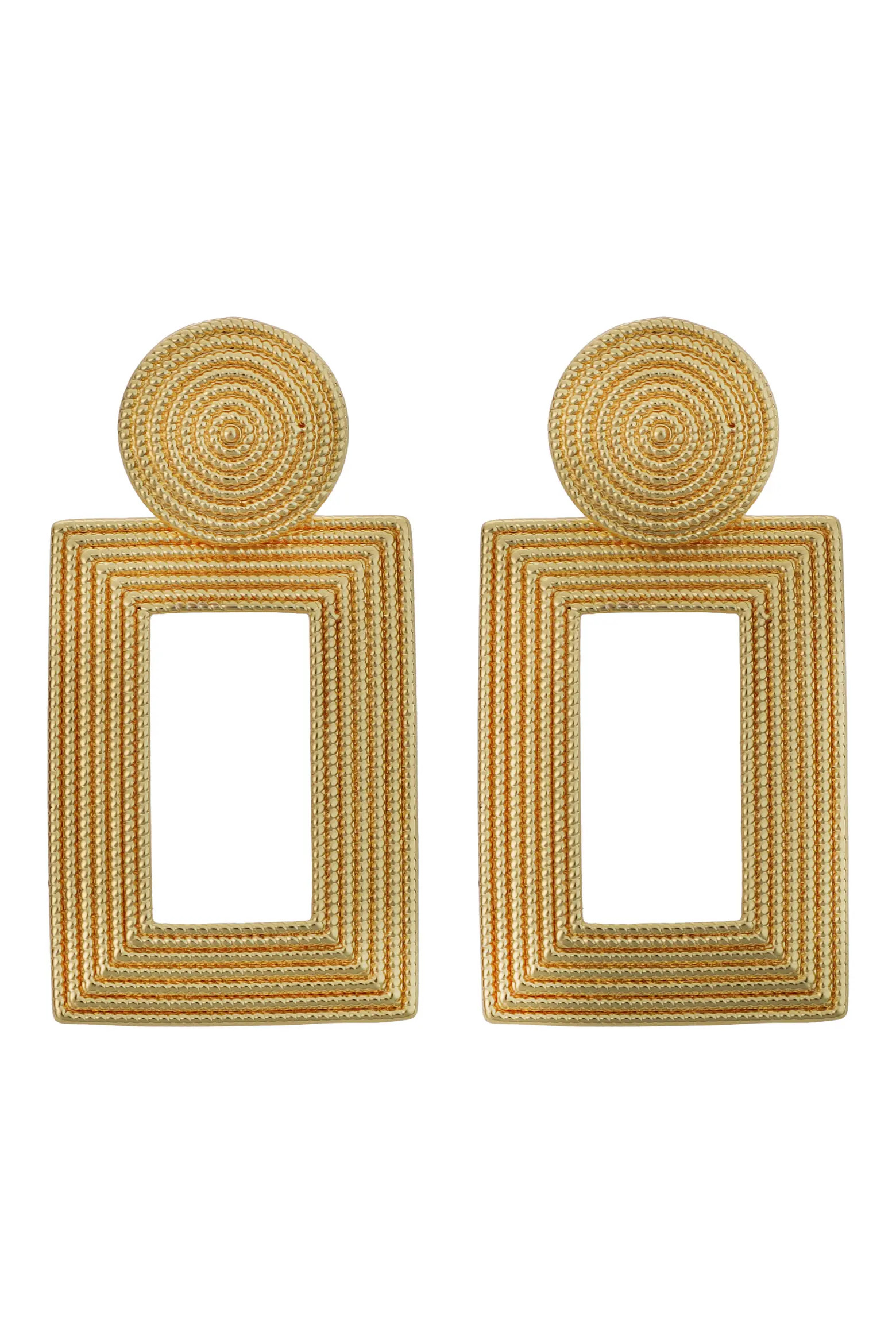 Textured Rectangle Drop Earrings (Women) | Nordstrom | Nordstrom