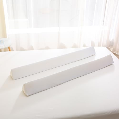fond + found 2 Pack Bed Rail Bumpers Foam Safety Bed Rail for Kids Toddlers, Non-Slip Bed Bumper Washable Cover for Twin, Queen, King Beds | Amazon (US)