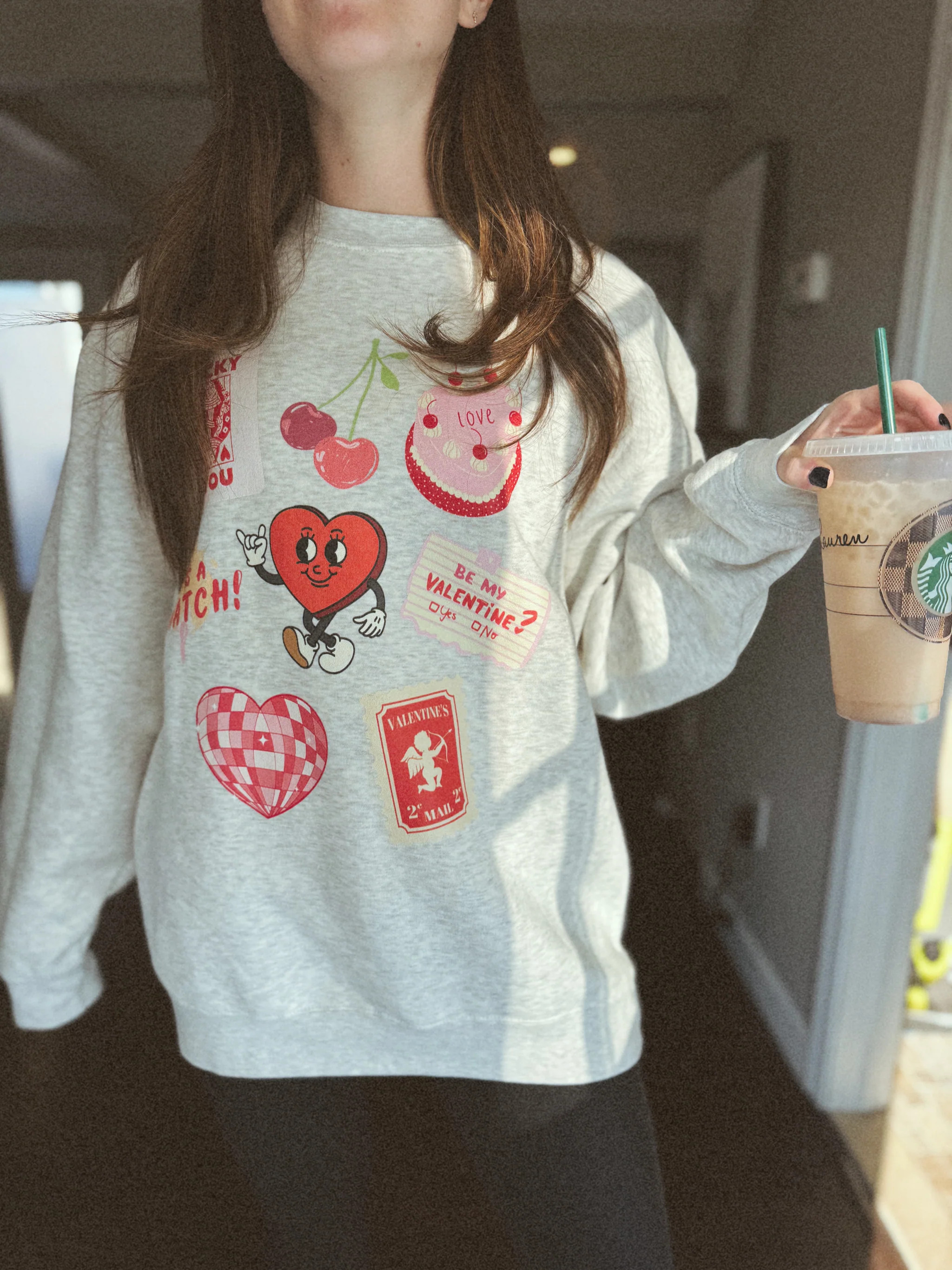 Valentine's Day Graphic Sweatshirt | 28 COAST