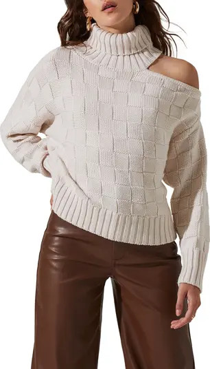 Cutout Turtleneck Sweater | Nordstrom