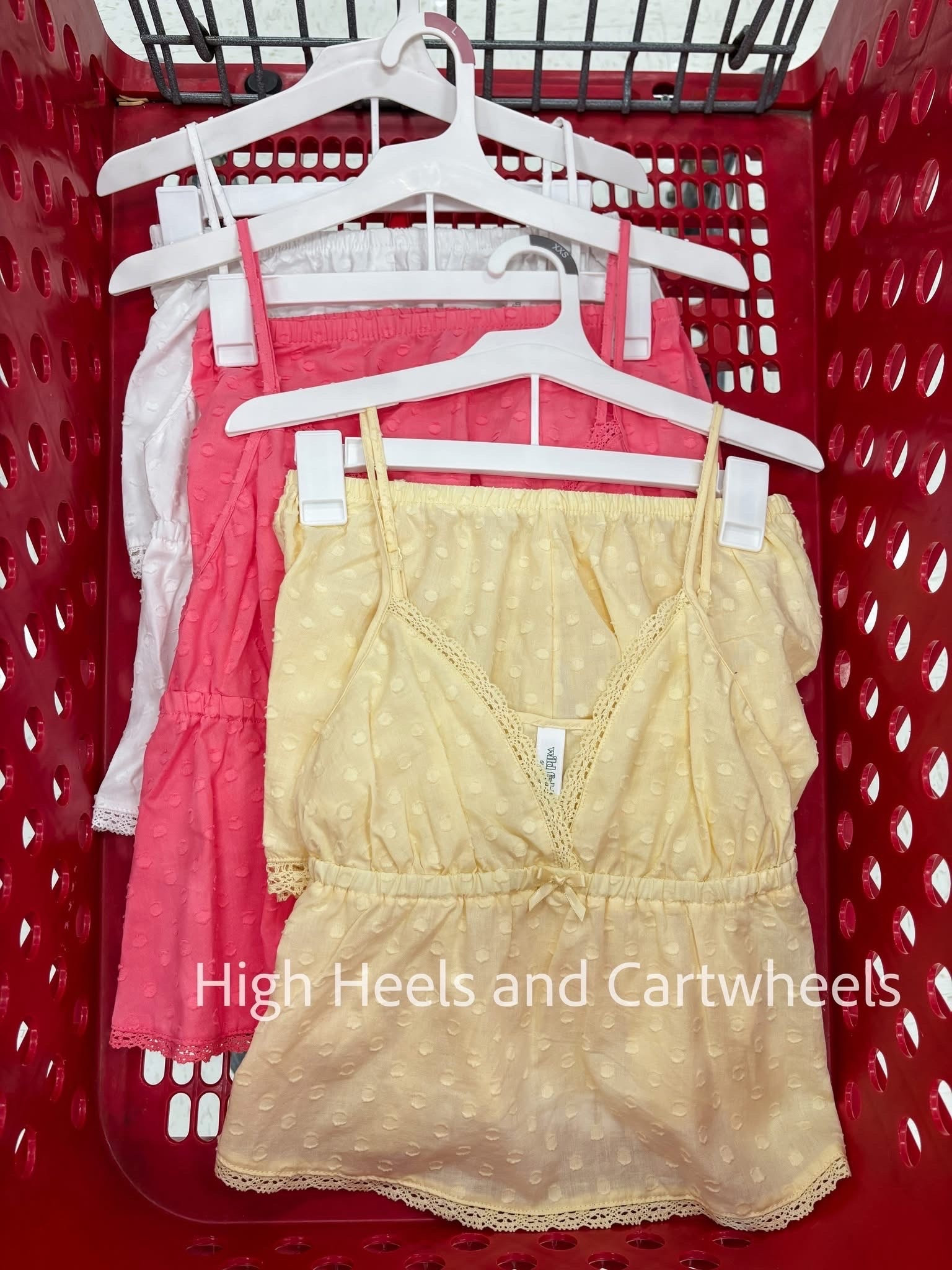 Lace trim pjs so cute for summer!