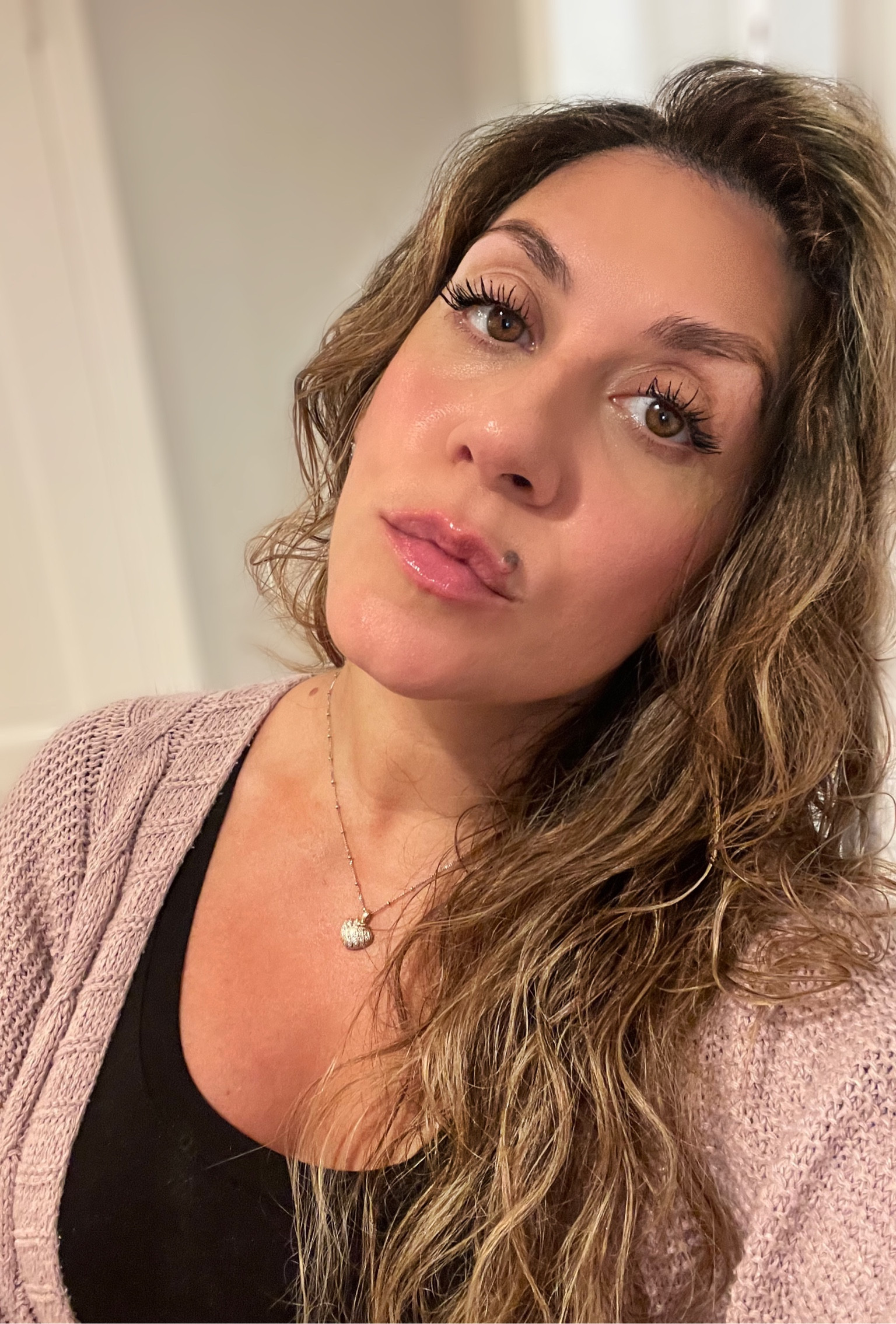 New clean beauty, fall favorites🍁
This is my new favorite mascara by Lawless💖- so volumizing and lengthening with very little product. I decided to try the brand’s plumping lip balm (in Posey)and was impressed with the silky smooth texture and all day moisture it gives compared to traditional sticky lip plumpers. It does give a subtle plump and the color is buildable. I just used one swipe here for a rosy flush. On my skin I have a satiny-smooth tinted moisturizer by Caliray, another clean beauty brand I love. I don’t do sunscreen.. so this is perfect for me. Another convo for another day 😆 #nontoxicbeauty all the way!!💋

#LTKSeasonal #LTKbeauty #LTKstyletip