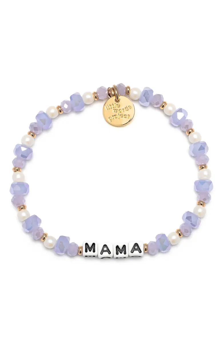 Mama Beaded Stretch Bracelet | Nordstrom