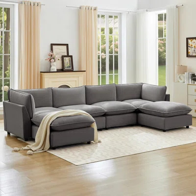 Heffernan Oversized Composable Modular Sofa | Wayfair North America