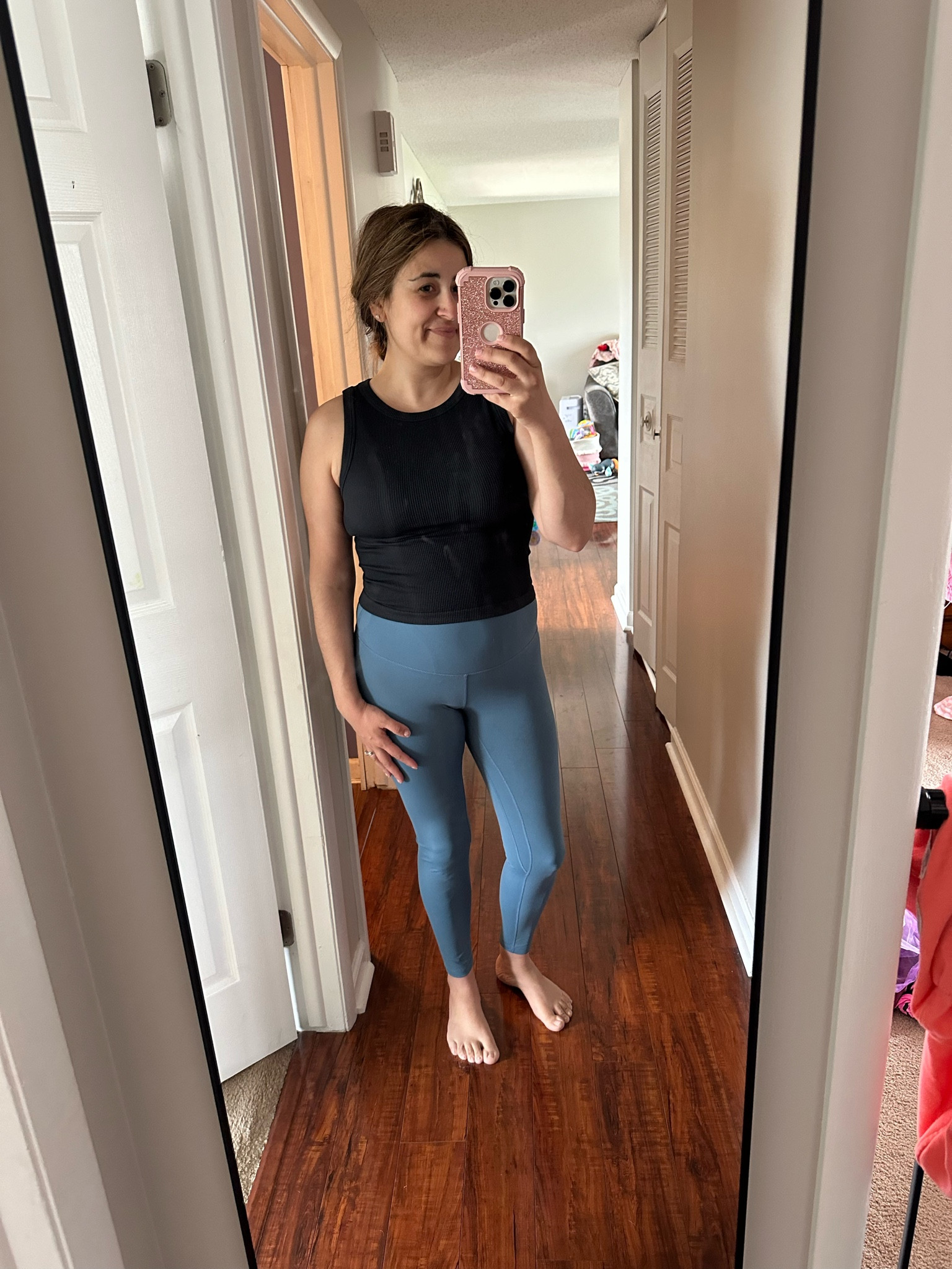 Absolutely love this combo! High neck tank with the best Amazon leggings! Colorfulkoala!

#LTKfindsunder100 #LTKfitness #LTKstyletip