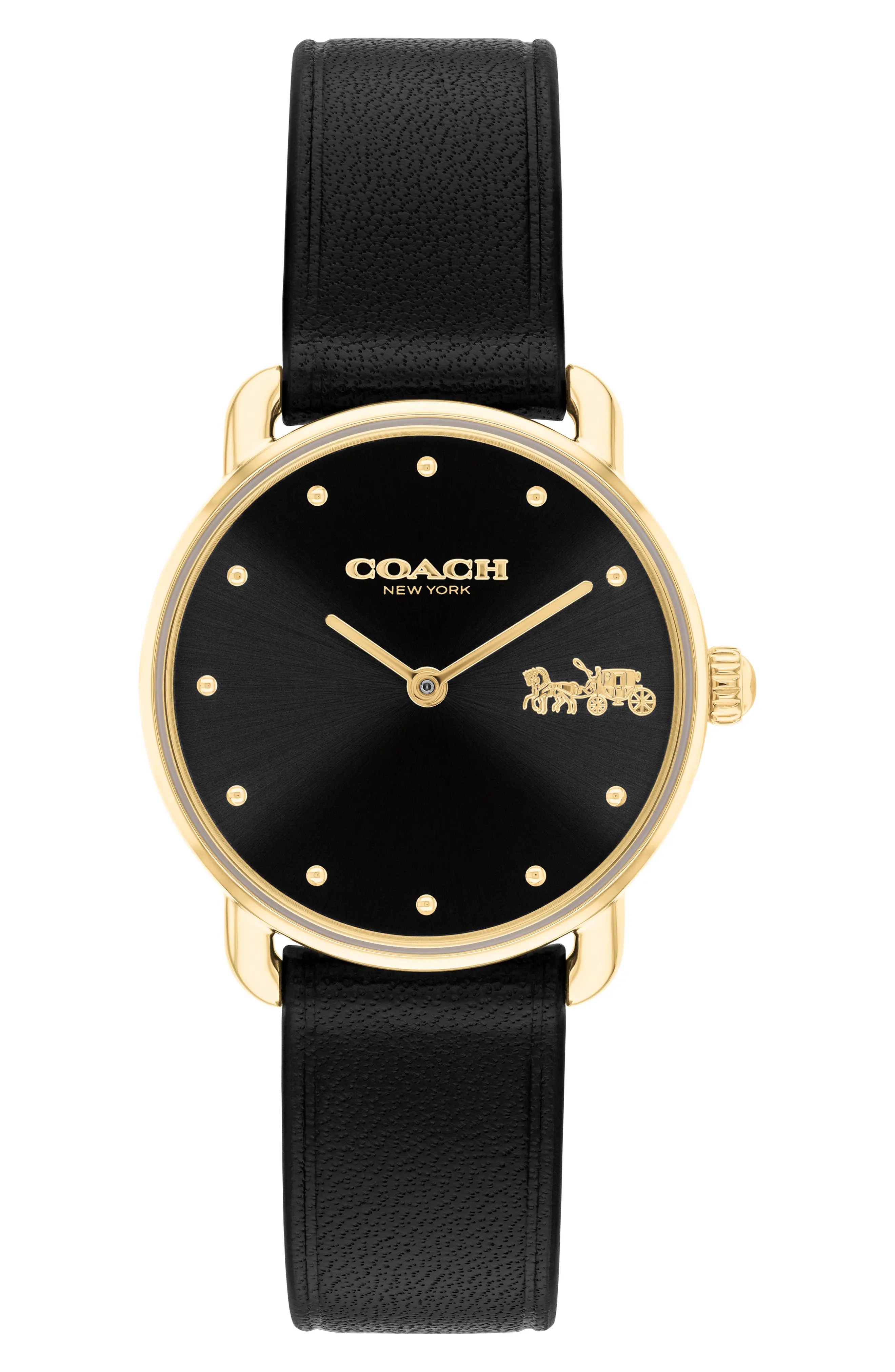 Elliot Leather Strap Watch, 28mm (Women) | Nordstrom | Nordstrom