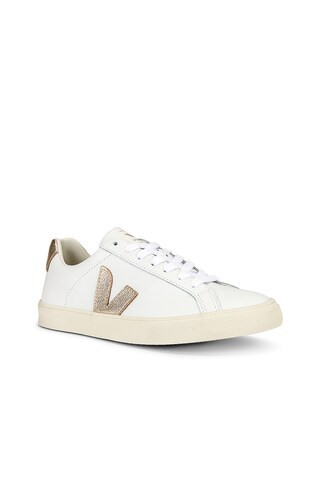 Veja Esplar Sneaker in Extra White & Platine from Revolve.com | Revolve Clothing (Global)