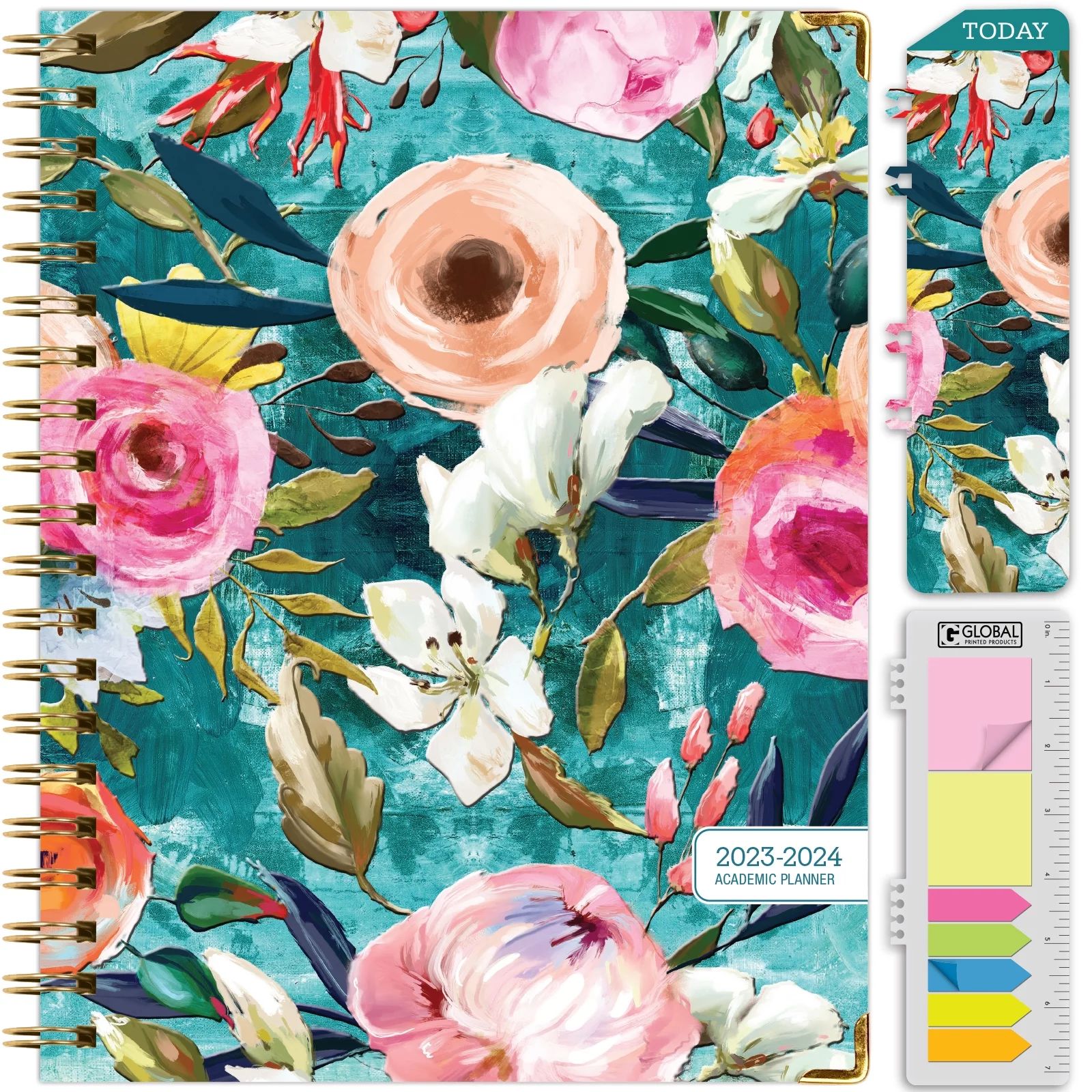Hardcover Academic Year 2023-2024 Planner (June 2023 Through July 2024) 8.5"x11", Large, Daily We... | Walmart (US)