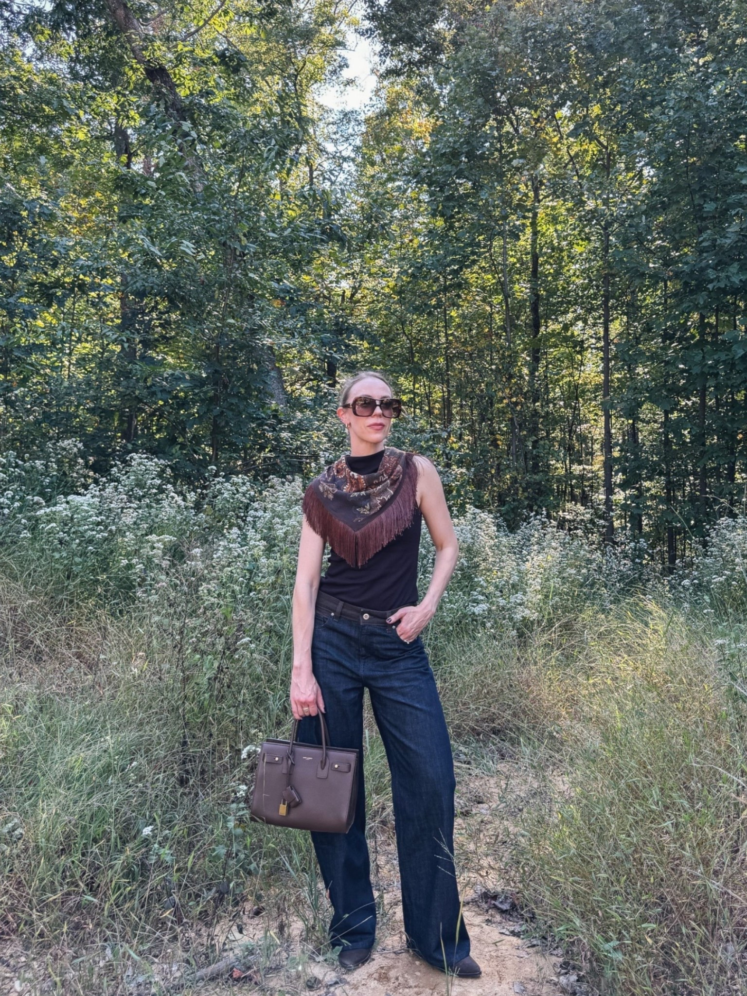 Paisley fringe scarf outfit, @Zara western style jeans, fall trends 2026, fall outfits over 40

#LTKSeasonal #LTKOver40