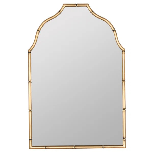 Danube Metal Flat Wall Mirror | Wayfair North America