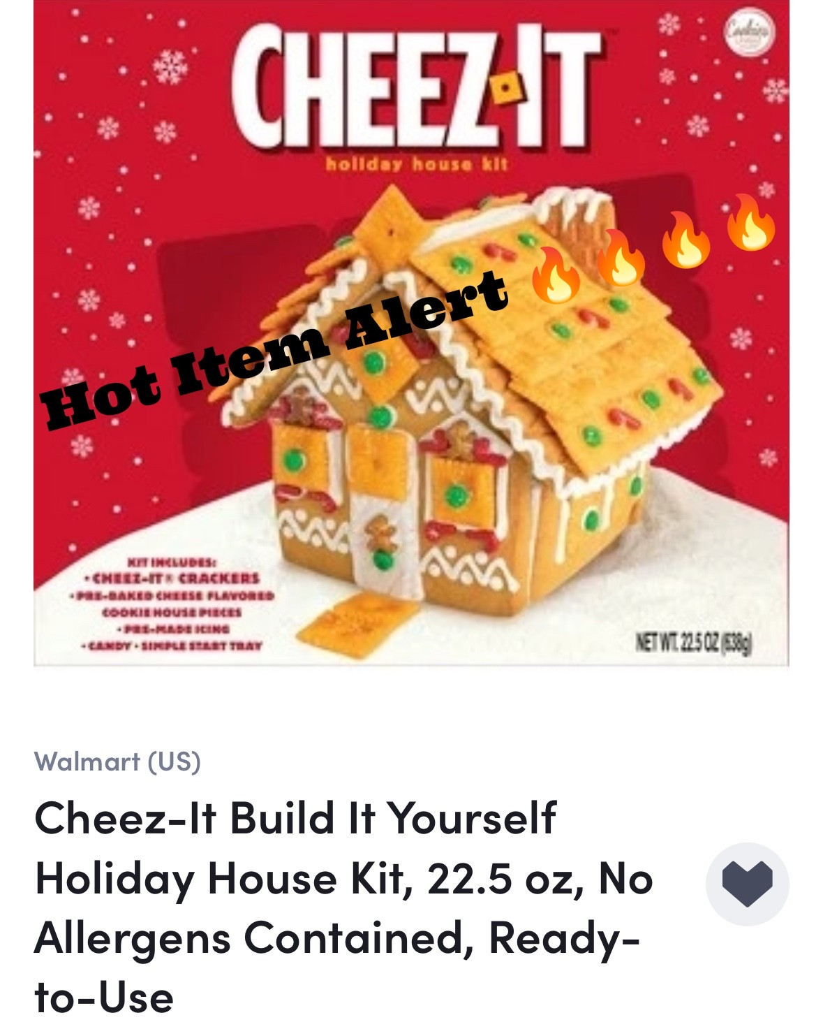 Whaaattt???? Where has this been all my Holidays? We all have that one relative that loves Cheez its and well this is the ultimate cheezzzzy gift! These are going to sell out fast! 

#LTKHoliday #LTKGiftGuide #LTKfoodie