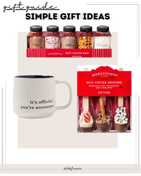 Last minute gifts, gift guide, easy gifts, simple gifts it’s as, gifts for her, gifts for him, hot cocoa bar, target finds, #giftguide #target 

#LTKGiftGuide