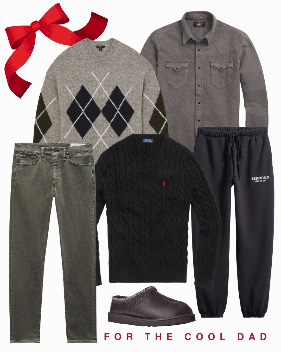 Great pieces for the guy in your life! 
Fear of God essential sweatpants run large fyi 
Sexy jeans - run small 



#LTKGiftGuide #LTKMens #LTKHoliday