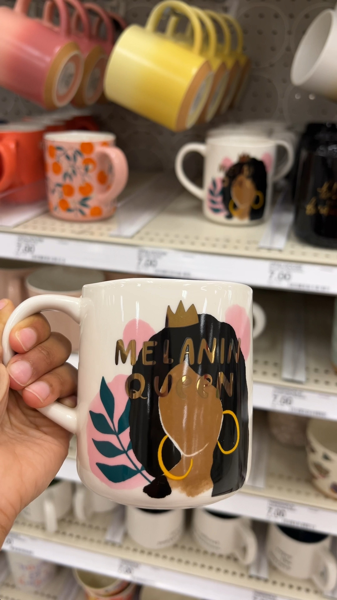 Melanin & Black is beautiful mugs☕️😍 #blackgirlsattarget #targetfinds