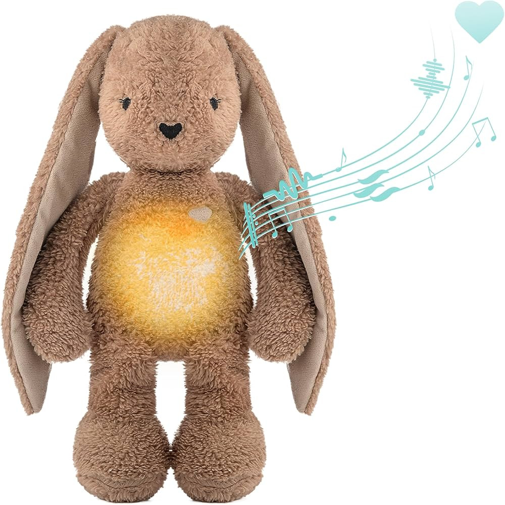 MyHummy Soothing Rabbit 5-in-1 Brown with Light and Sounds USB Charging | Amazon (UK)