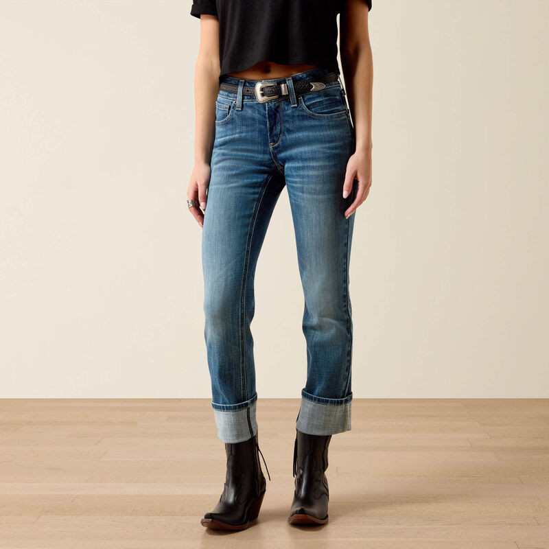 Perfect Rise Silvie Straight Leg Crop Jeans | Ariat (US)