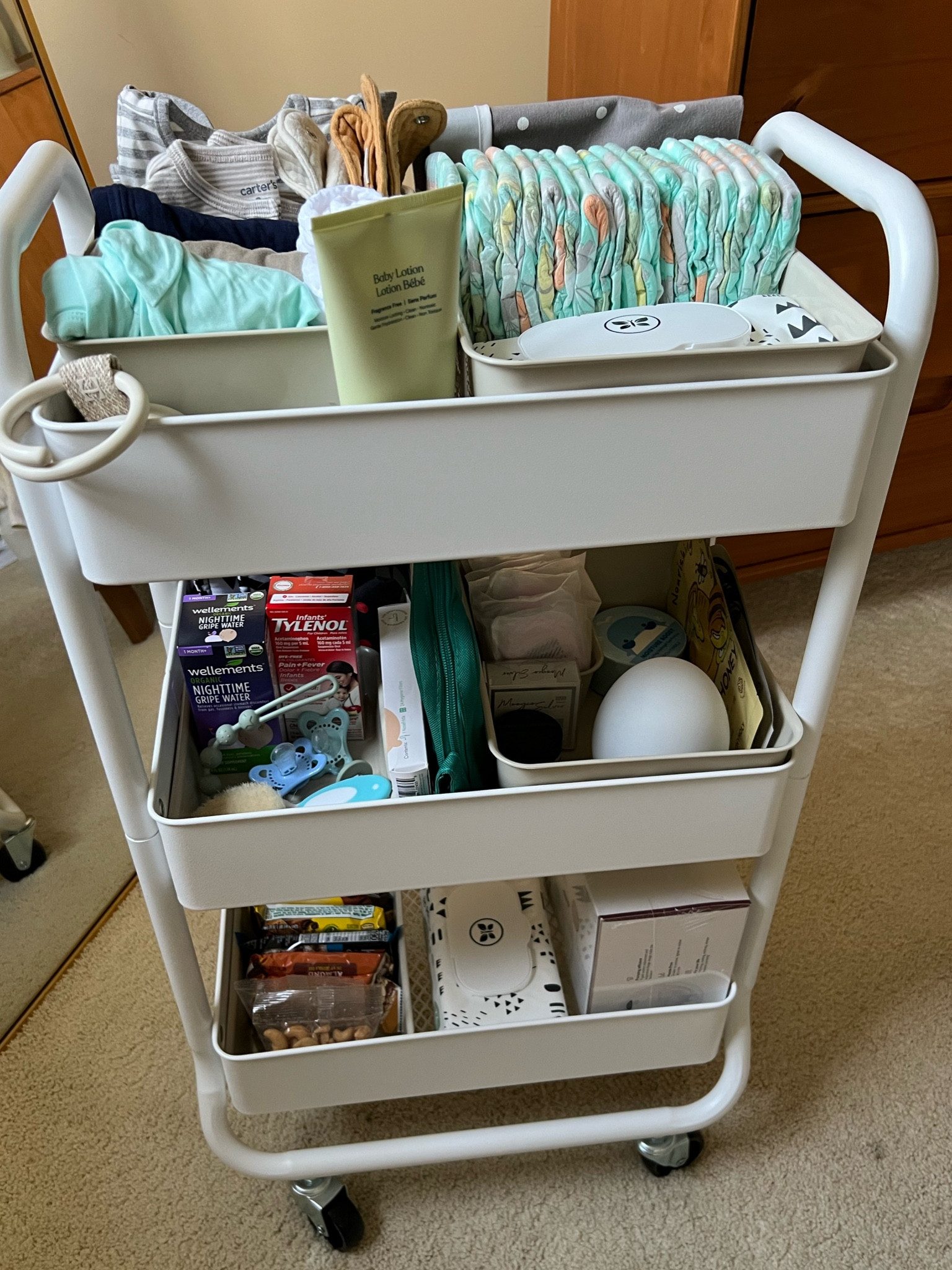 Bedside card essentials 👶🏻🍼🤰🏻