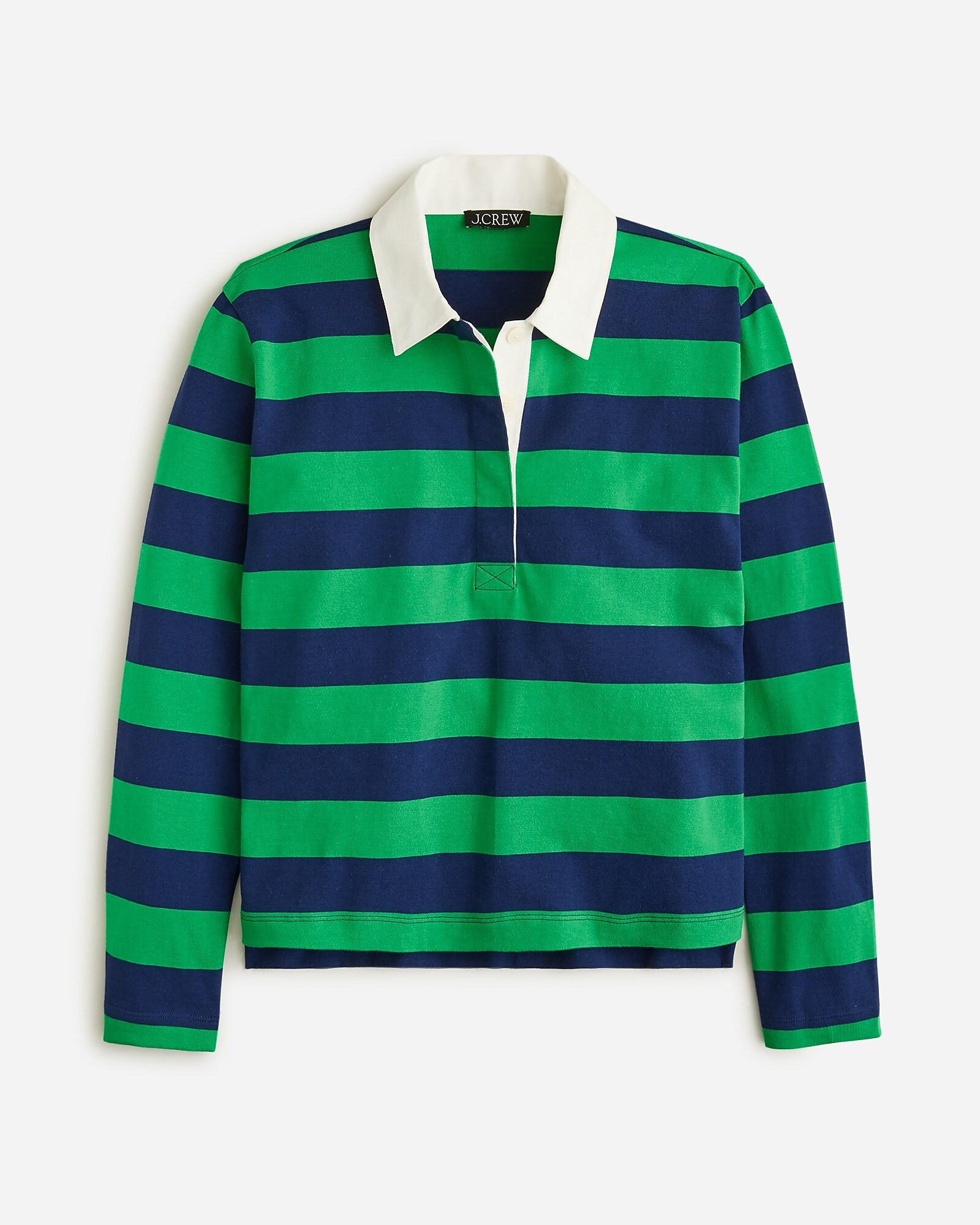 Relaxed long-sleeve rugby T-shirt | J. Crew US