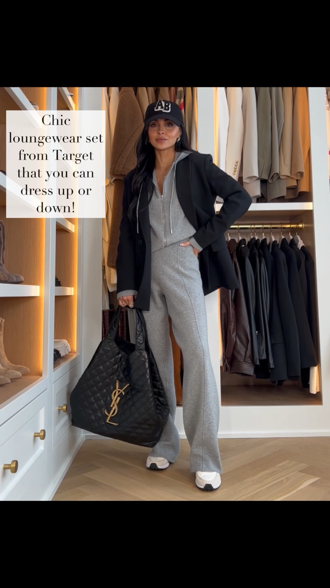 Target matching set comes in two colors - wearing an XS
So luxe and you can dress up or down!
Zara blazer wearing an XS


#LTKFindsUnder100 #LTKFindsUnder50 #LTKActive