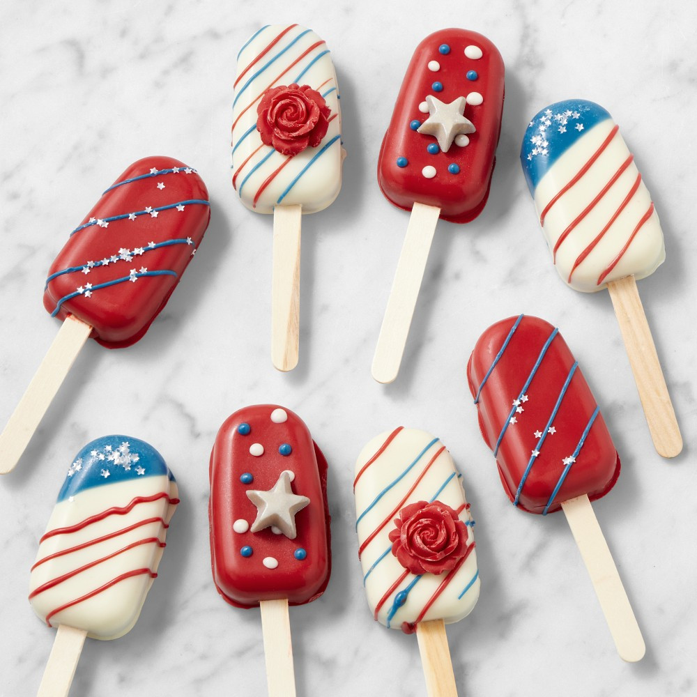 4th of July Cakesicles, Set of 8 | Williams-Sonoma