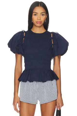 Becca Blouse
                    
                    Damson Madder | Revolve Clothing (Global)
