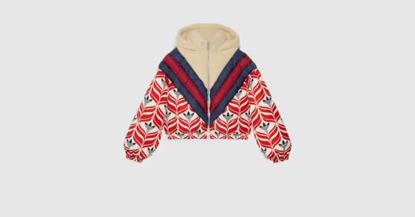 Gucci - adidas x Gucci hooded puffer jacket | Gucci (US)