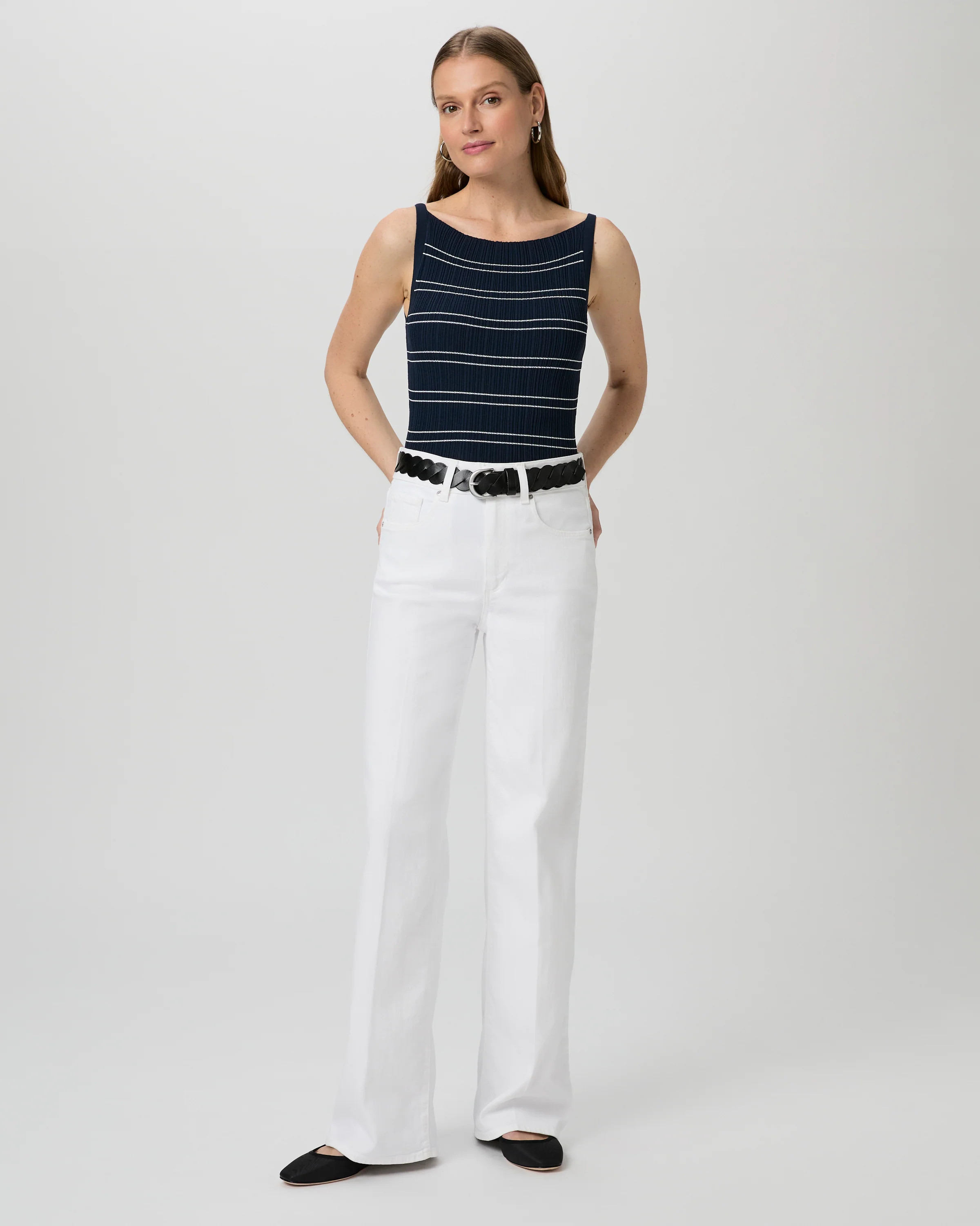 Sasha 32" Wide Leg Jean | Paige