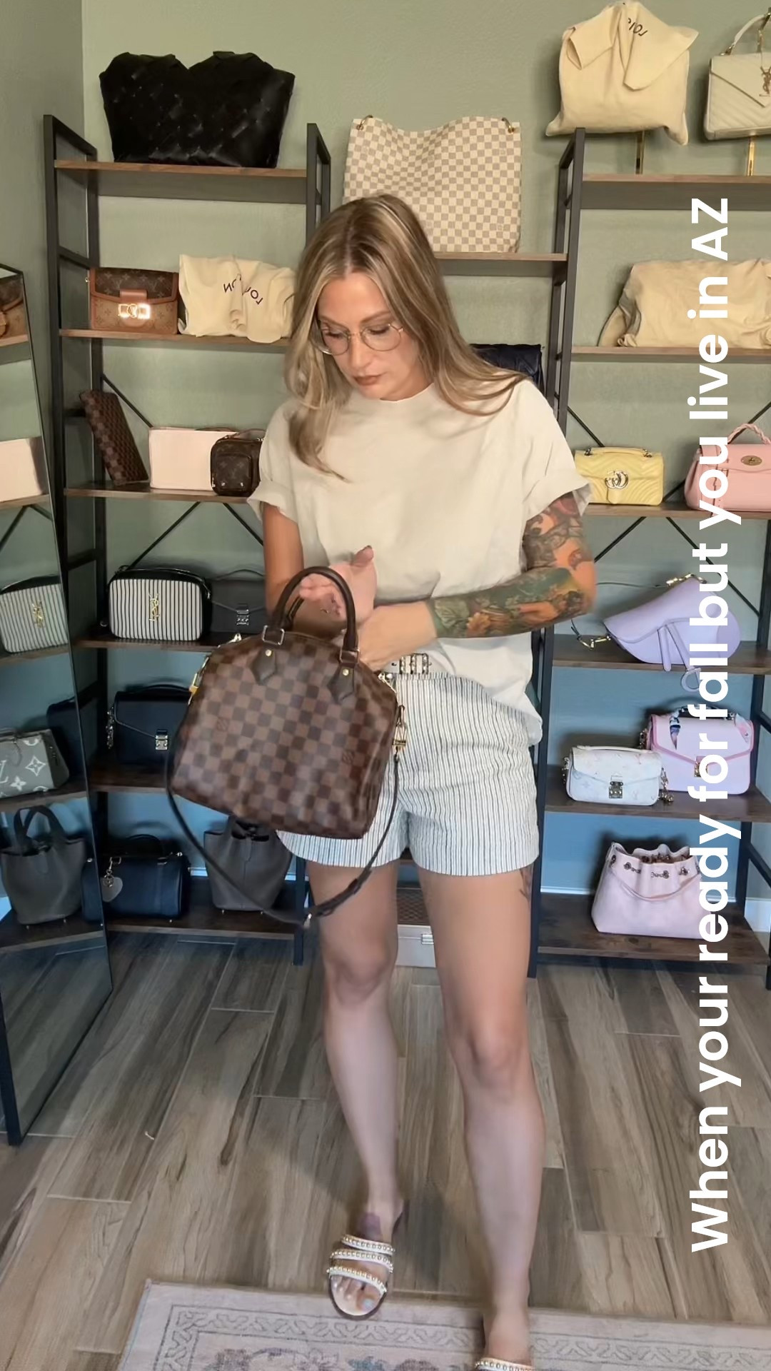 When your ready for fall but you live in AZ! I go for fall colors. 
I’m wearing the shorts in a size 6 
Top in a size S (it’s men’s and runs big) 
I’m 5’6 & 144lbs

#LTKFindsUnder50 #LTKStyleTip #LTKFindsUnder100