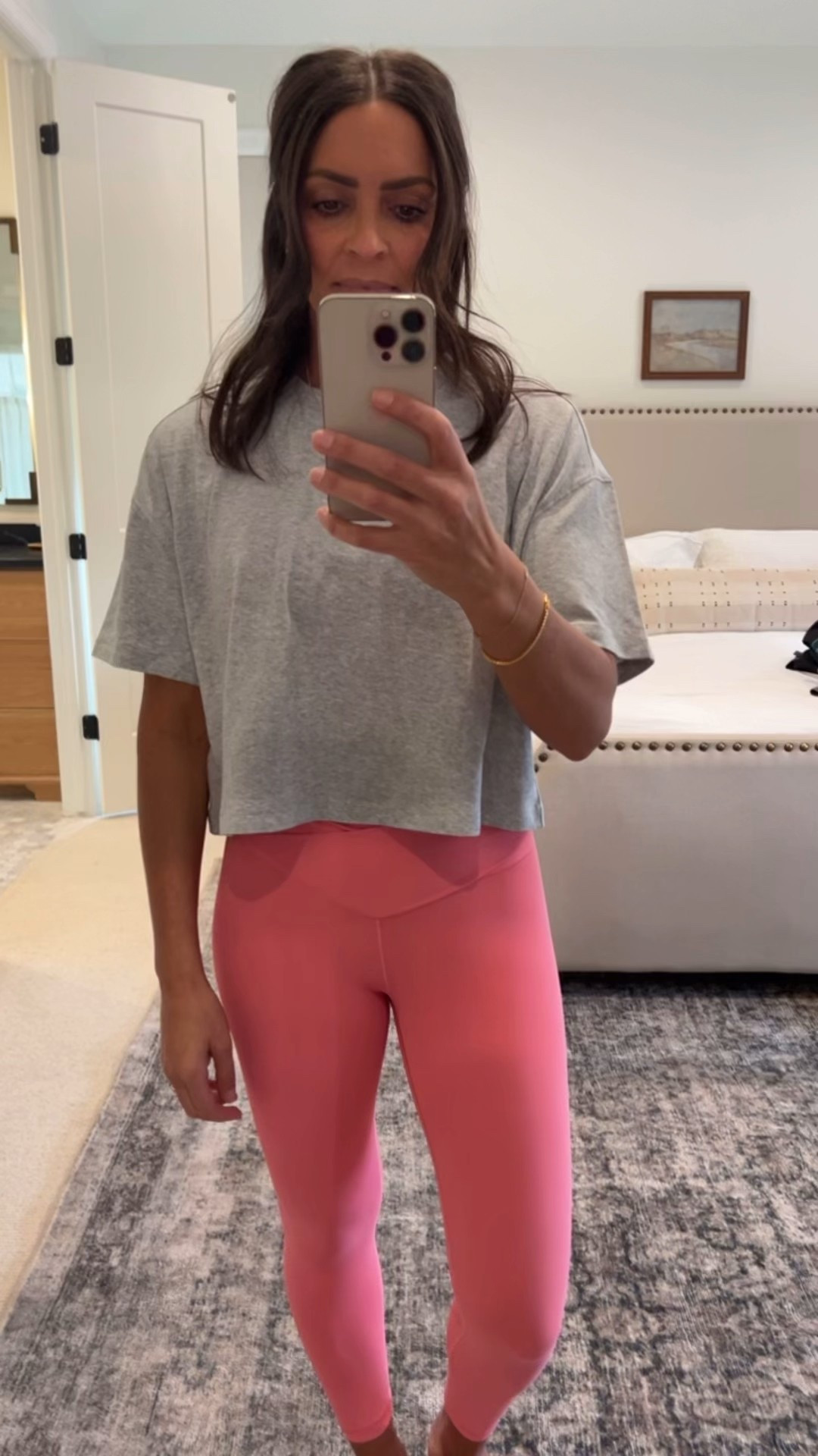 Cute oversized crop tee from Aerie! The softest fabric you won’t want take it off. Good for layering over your tanks paired with your favorite leggings. In a size small  

#LTKPetite #LTKootd #LTKActive