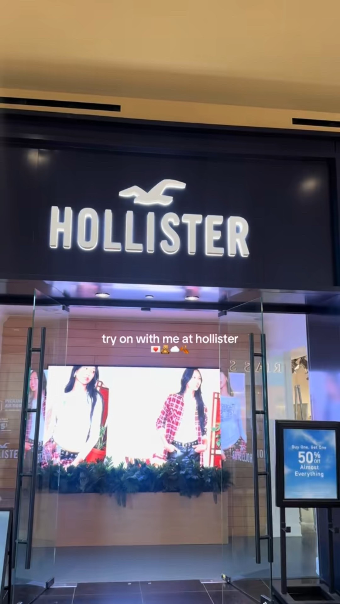 buy one get one 50% off!