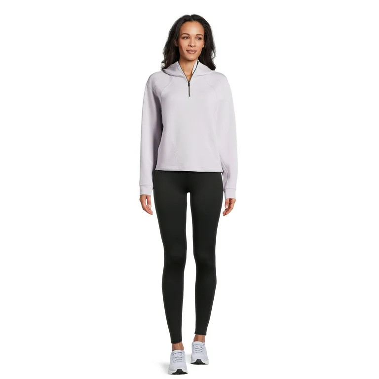 Avia Women's Seamed Quarter Zip Hoodie, Sizes XS-XXXL | Walmart (US)