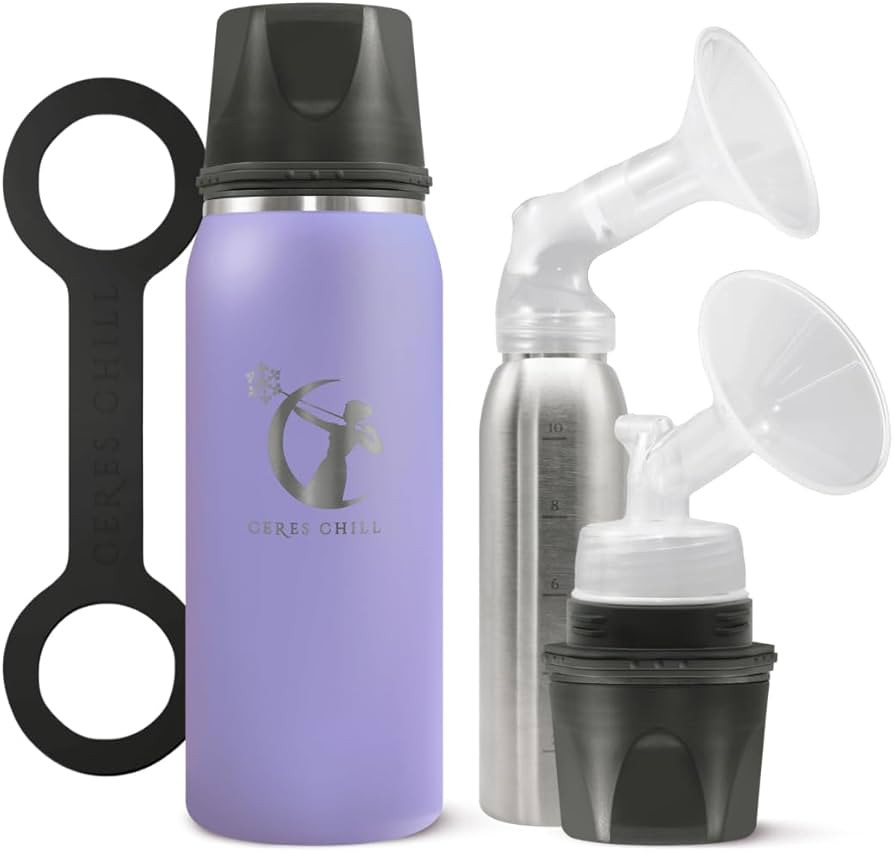 Breastmilk Chiller Reusable Storage Container by CERES CHILL | Keeps Milk Safe for up to 20 Hours... | Amazon (US)