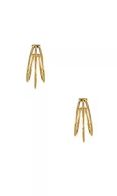 The M Jewelers NY Triple Hoop Earring in Gold from Revolve.com | Revolve Clothing (Global)
