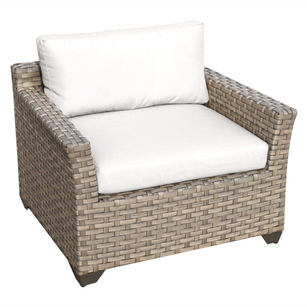 TK Classics Monterey Wicker Outdoor Club Chair - Set of 2 Cushion Covers | Walmart (US)