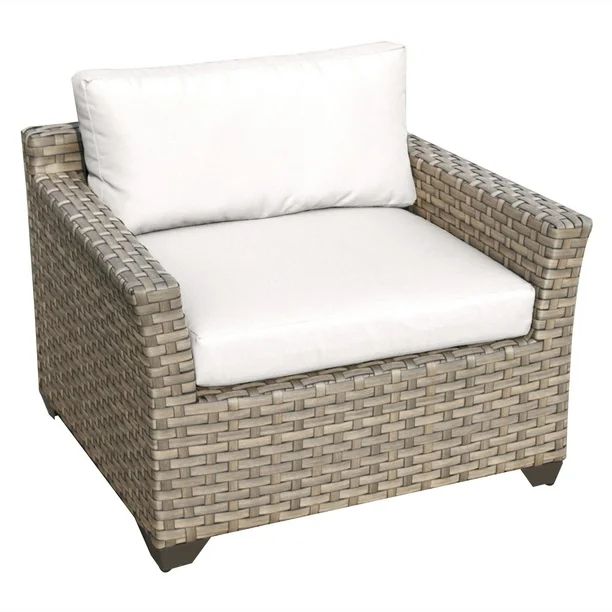 TK Classics Monterey Wicker Outdoor Club Chair - Set of 2 Cushion Covers | Walmart (US)