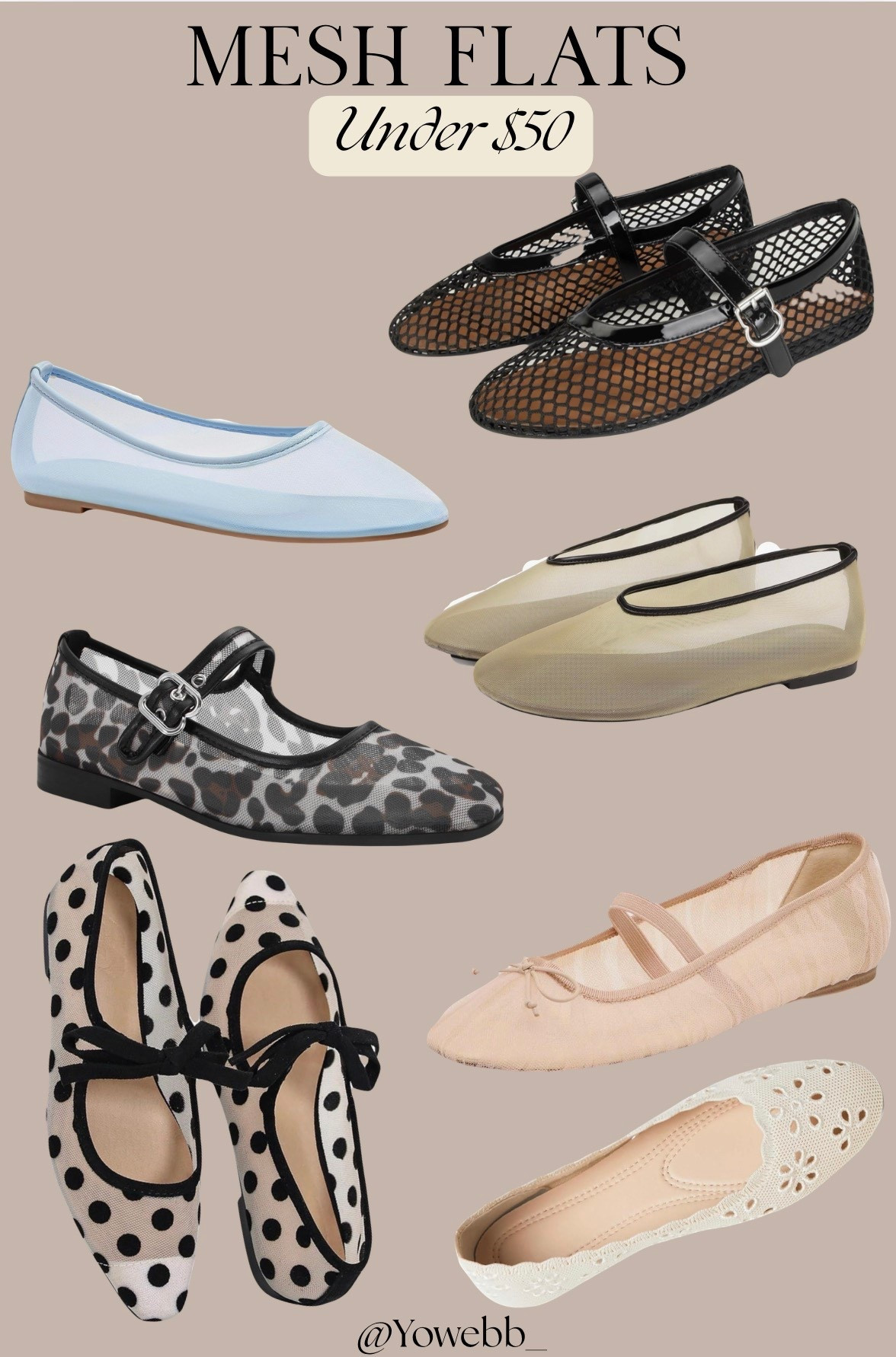 Your spring wardrobe just got cuter with these Mesh Ballet Flats, and the best part? These finds are all under $50.

#SpringShoes #LTKShoe #AffordableFashion #LTKStyle 

#LTKSeasonal #LTKSpringSale #LTKOver40