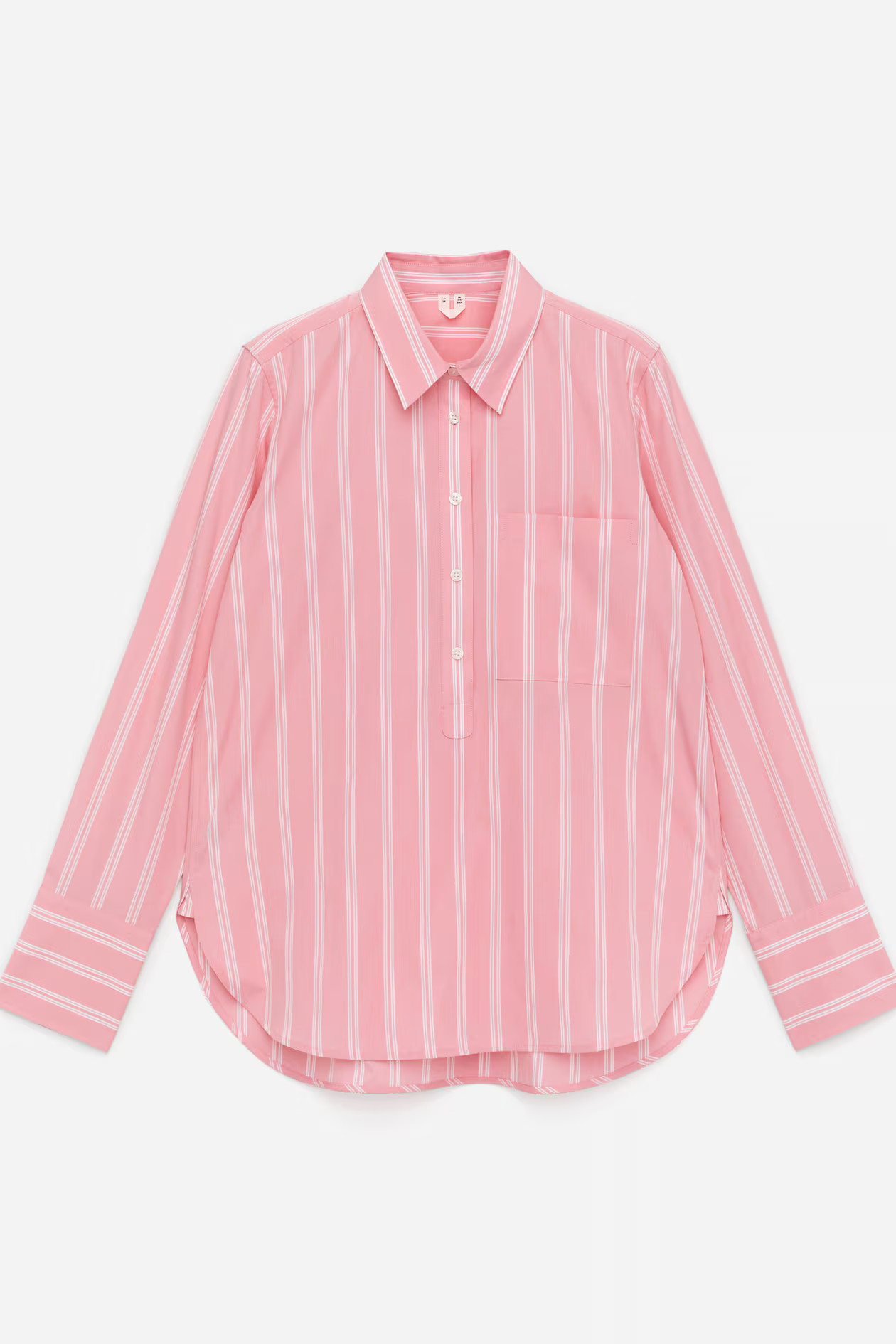 Popover Cotton Shirt | H&M (UK, MY, IN, SG, PH, TW, HK)