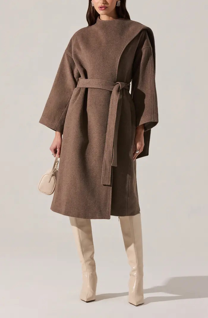 Elaxi Belted Coat | Nordstrom