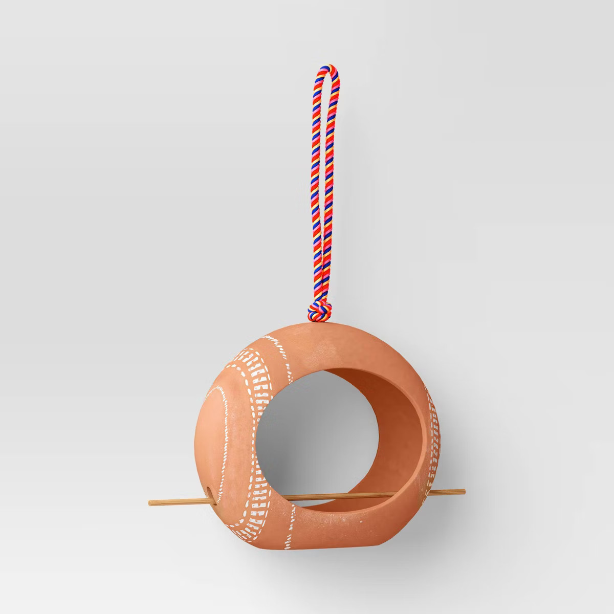 Outdoor Circle Bird Feeder 6.18" - Terracotta Orange - Threshold™ | Target