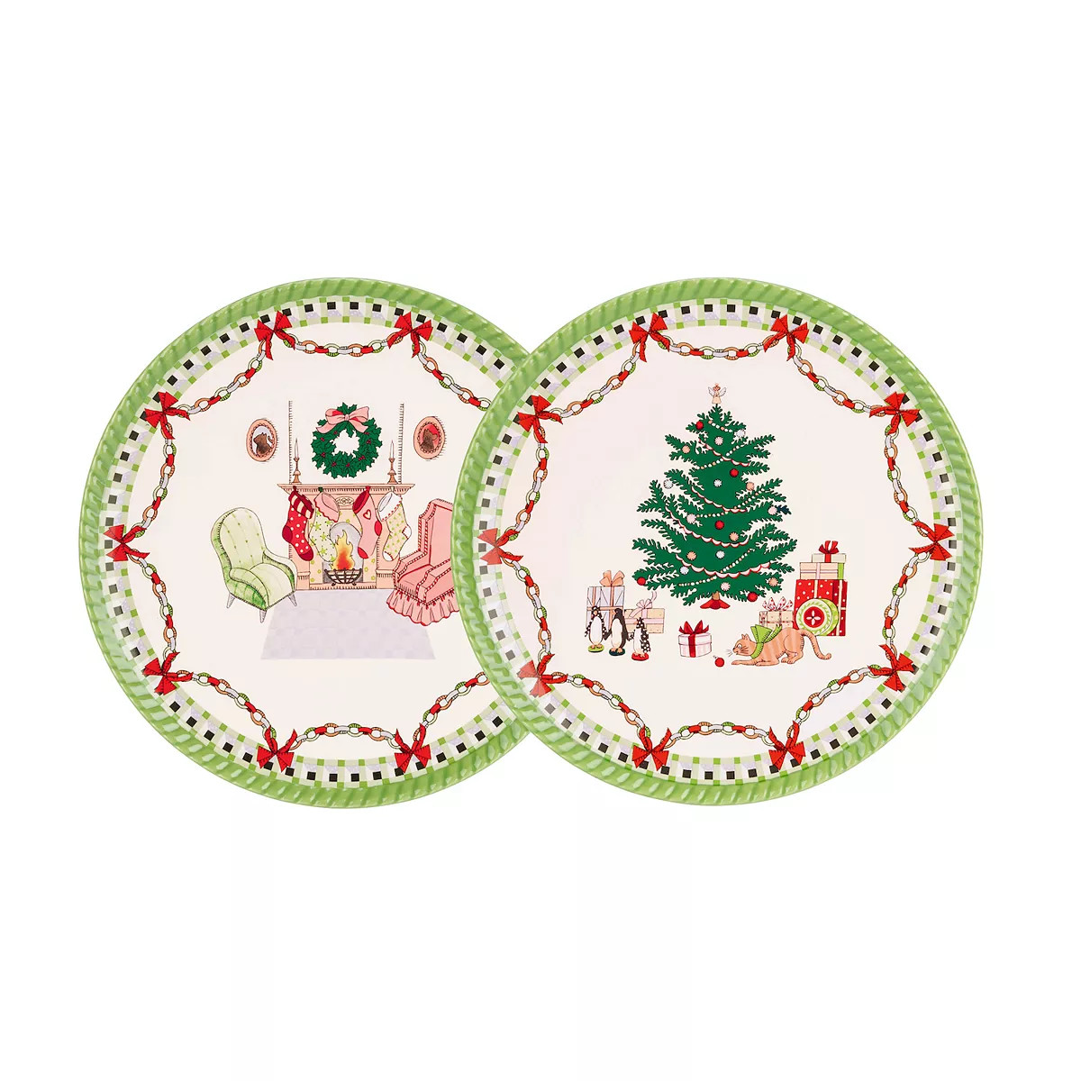 Cath Kidston Dolls House 2-pc. Side Plate Set | Kohl's