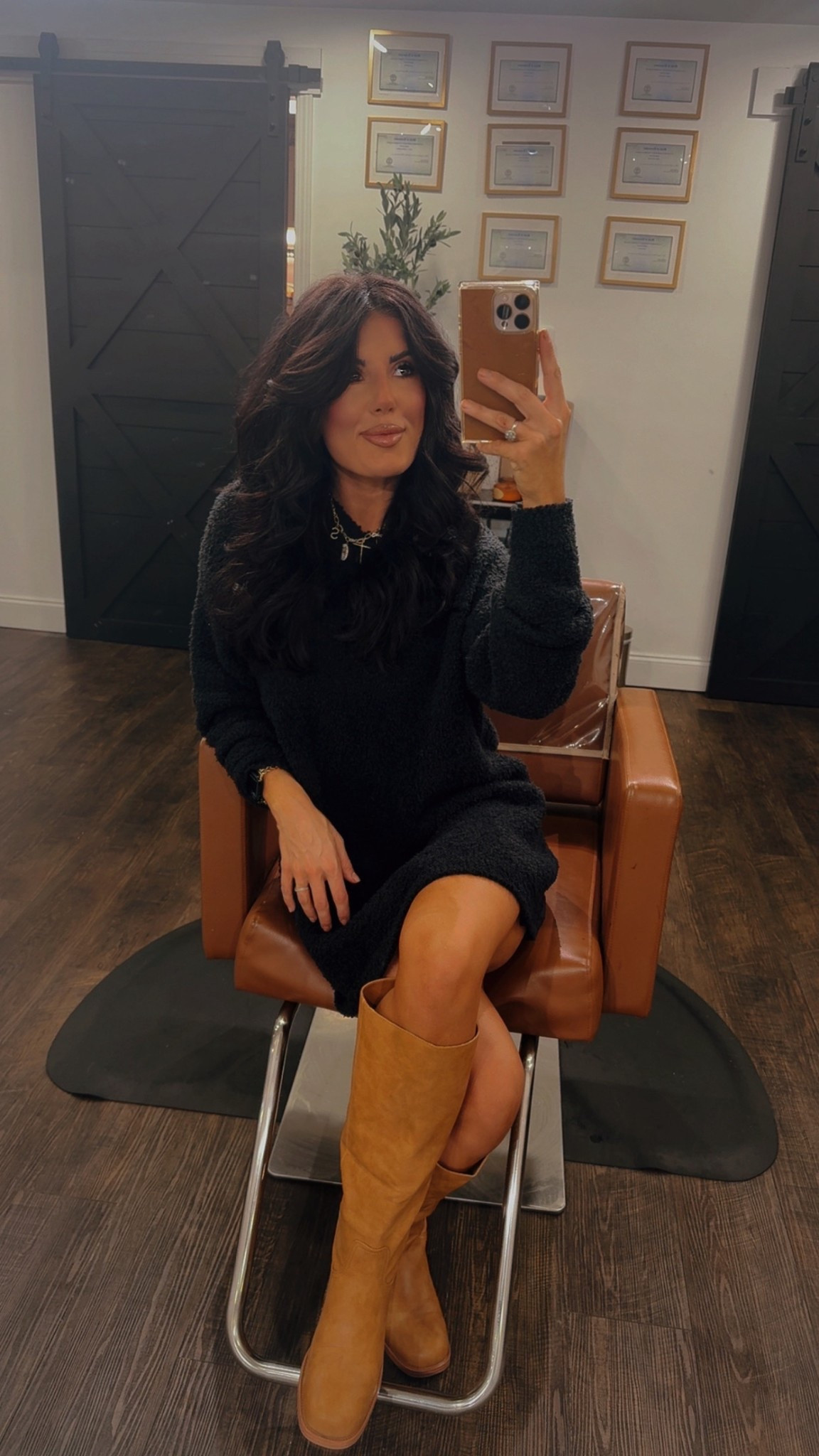 Your new fav cozy dress #LTKFASHION #LTKDRESS #LTKBOOTS #LTKOOTD

#LTKSaleAlert #LTKgrwm #LTKootd